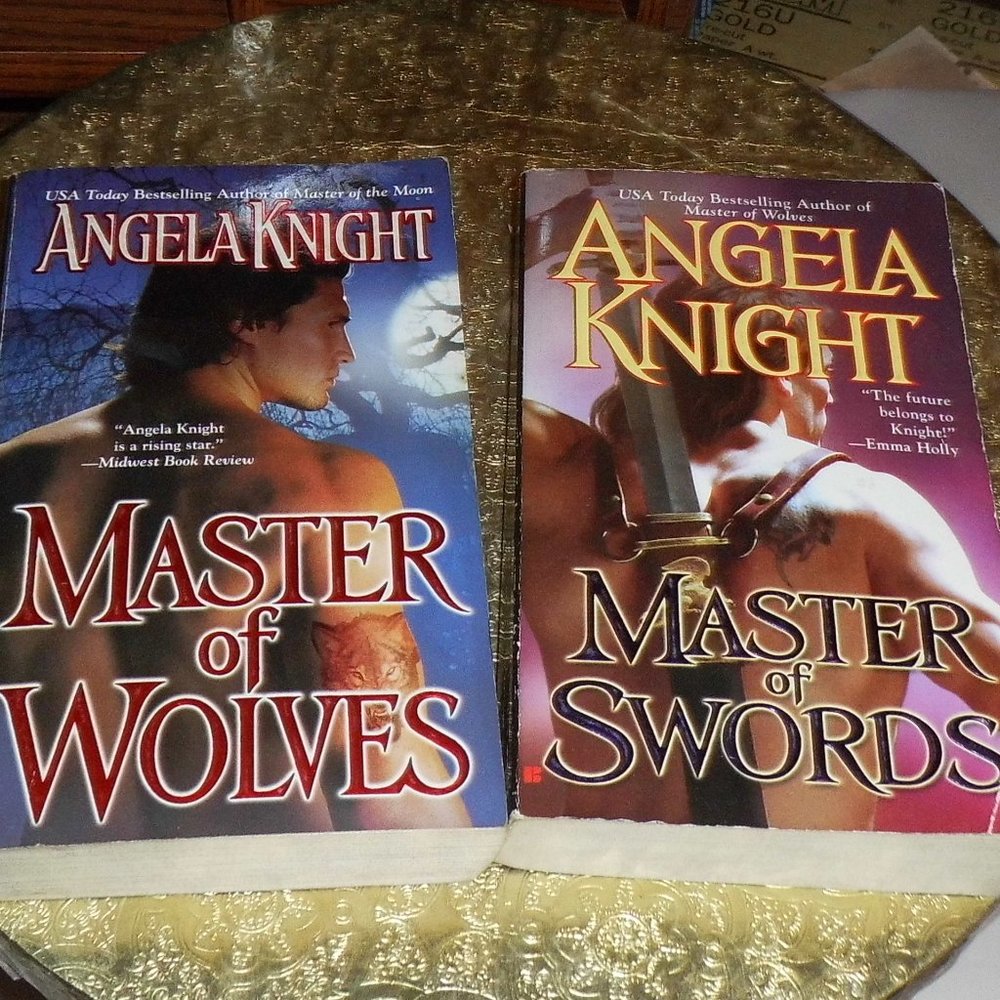Books - (set/2) -  Master of Wolves & Master of Swords